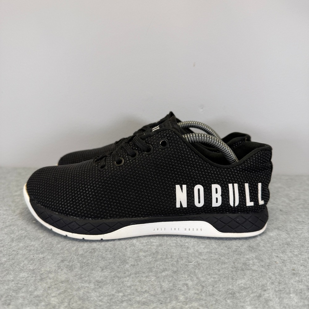NOBULL Shoes Womens Size 6 Black Superfabric Crossfit Athletic Running Sneakers
